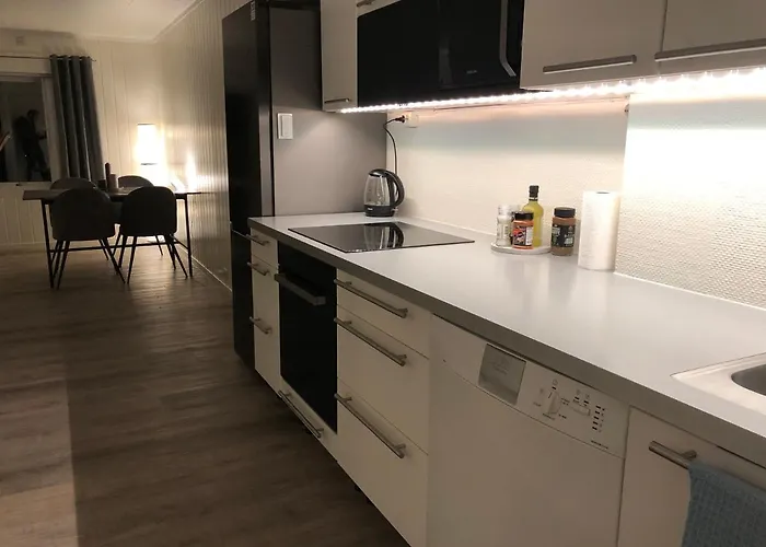 Moderne Og Trivelig Leilighet, Med Unik Utsikt